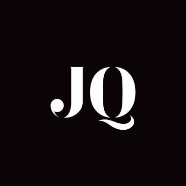 Logo Harfi İlk Logosu Altın ve Kara Arkaplan Şablonu, Vektör simgesi modern