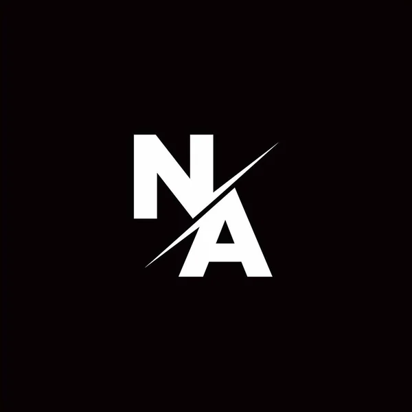 Logo Harfi Monogramı Modern Logo Tasarımları Siyah Renk Beyaz Arkaplan — Stok Vektör