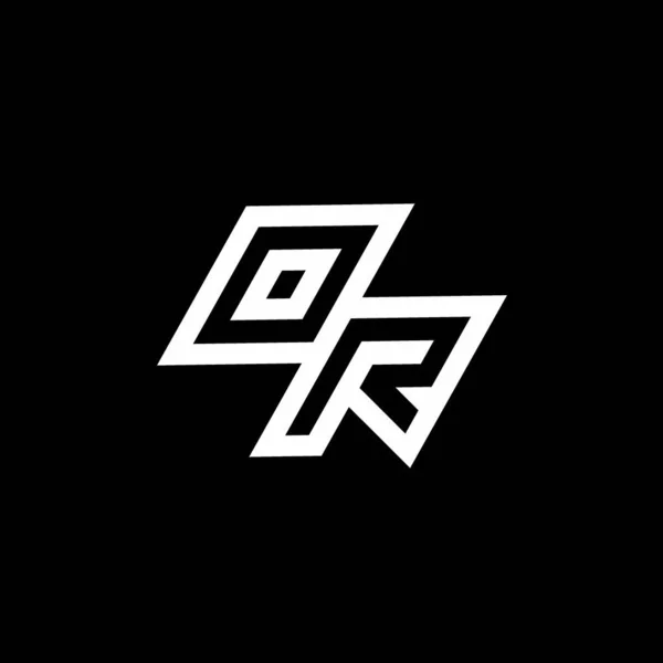 Monograma Logotipo Com Até Para Baixo Modelo Design Espaço Negativo —  Vetores de Stock