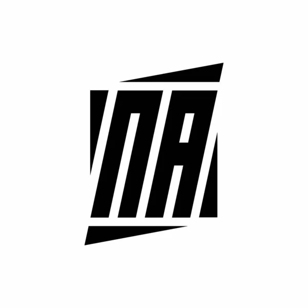 Monogram Logo Nowoczesnym Stylem Koncepcji Szablon Odizolowany Białym Tle — Wektor stockowy