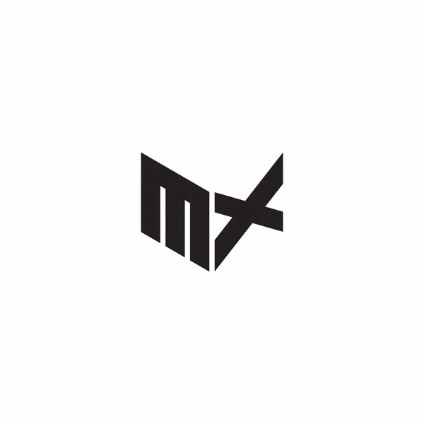 Logo Letter Monogram Initial Designs Template Isoliert Auf Weißem Hintergrund — Stockvektor