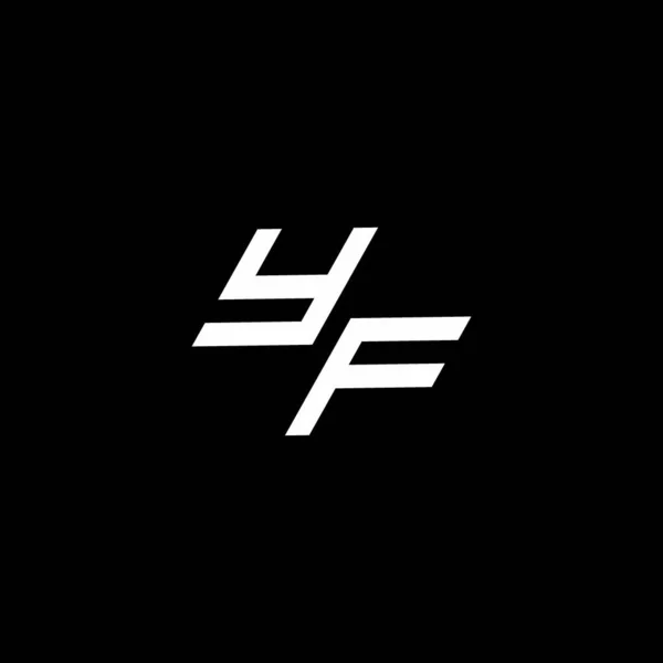 Monograma Del Logotipo Con Una Plantilla Diseño Moderno Estilo Descendente — Vector de stock