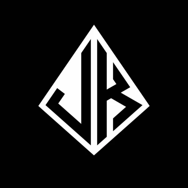 Логотипи Літери Монограма Шаблоном Дизайну Форми Язниці Векторна Піктограма Сучасний — стоковий вектор