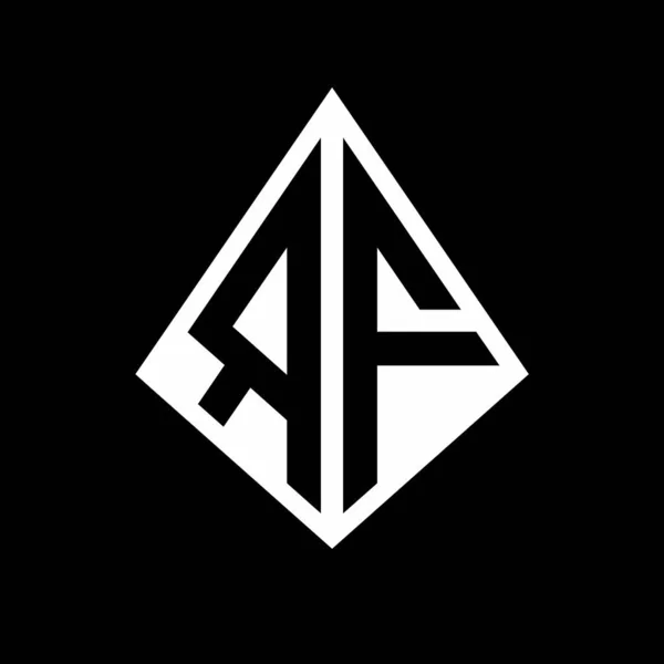 Логотип Літери Монограма Шаблоном Дизайну Форми Язниці Векторна Піктограма Сучасний — стоковий вектор