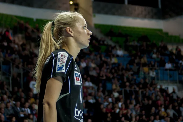 Patrycja Krolikowska, handball player of Pogon Baltica Szczecin — Stock Photo, Image