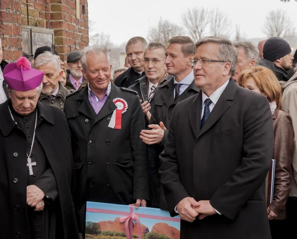 Presidente de la República de Polonia Bronislaw Komorowski —  Fotos de Stock