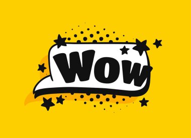 Metinli pop sanat balonu çizimi. Çerçevelerin çizgi film tarzı vektör koleksiyonu. Renk arkaplanı üzerine komik illüstrasyon