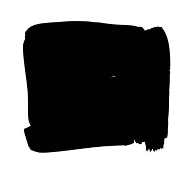 Siyah beyaz karelerden oluşan bir çizim seti. El çizimi soyut illüstrasyon grunge elementleri. Tasarım için vektör soyut nesneler 