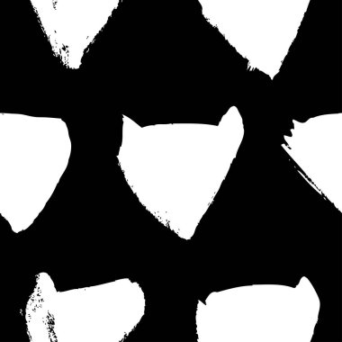 Elle çizilmiş siyah ve beyaz oklarla kusursuz desen. Tasarımınız için nesneleri boyayın. Vektör sanat çizimi. Fırça grunge illüstrasyonu