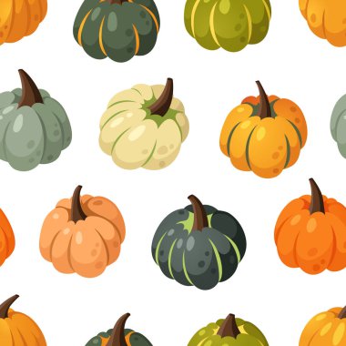 Karikatür Balkabağı Baharat Sezonu İmajı. El yapımı stil sebze. Vektör taze organik gıda çekiyor. Yaz illüstrasyonunda meyve püresi veya turta için vejetaryen malzemeler