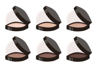 El Çizimi Çizimi Moda Çizimi Makyaj Aletleri Yöneticisi. Vector Set Çekici Güzellik Ürünleri. Sanat Eserleri Koleksiyonu Dekoratif Kozmetik Cilt Tonu 