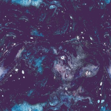 Sulu Boya Dikişsiz vintage desen. Elle çizilmiş. Eski doku. Koyu arka plan