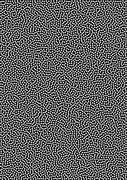 White Abstract Gradient Motif de points demi-tons sur fond noir, taille a4. Format A4 — Image vectorielle