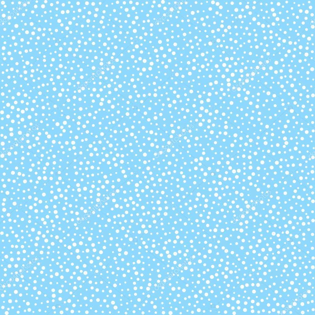 White dots on blue background, seamless pattern for textile clot ⬇