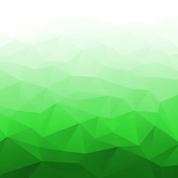 Resumen Fondo geométrico verde brillante . — Vector de stock