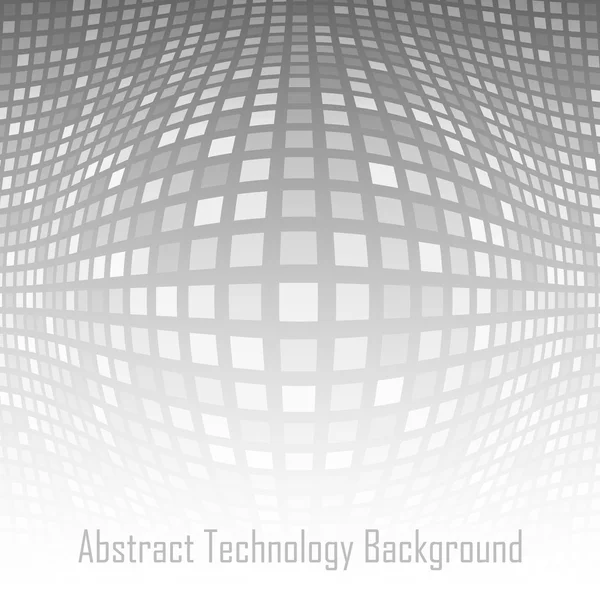 Abstract Gray - White Technology Background — Stock Vector