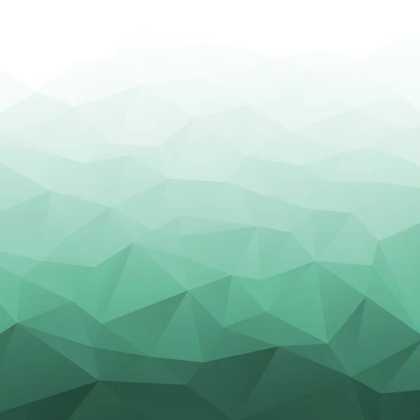 Abstrakte Gradienten grünen geometrischen Hintergrund. — Stockvektor