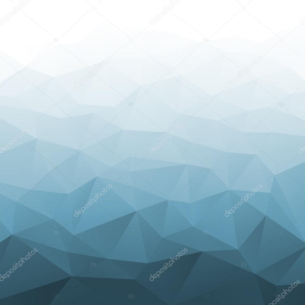 Abstract Gradient Blue Geometric Background.