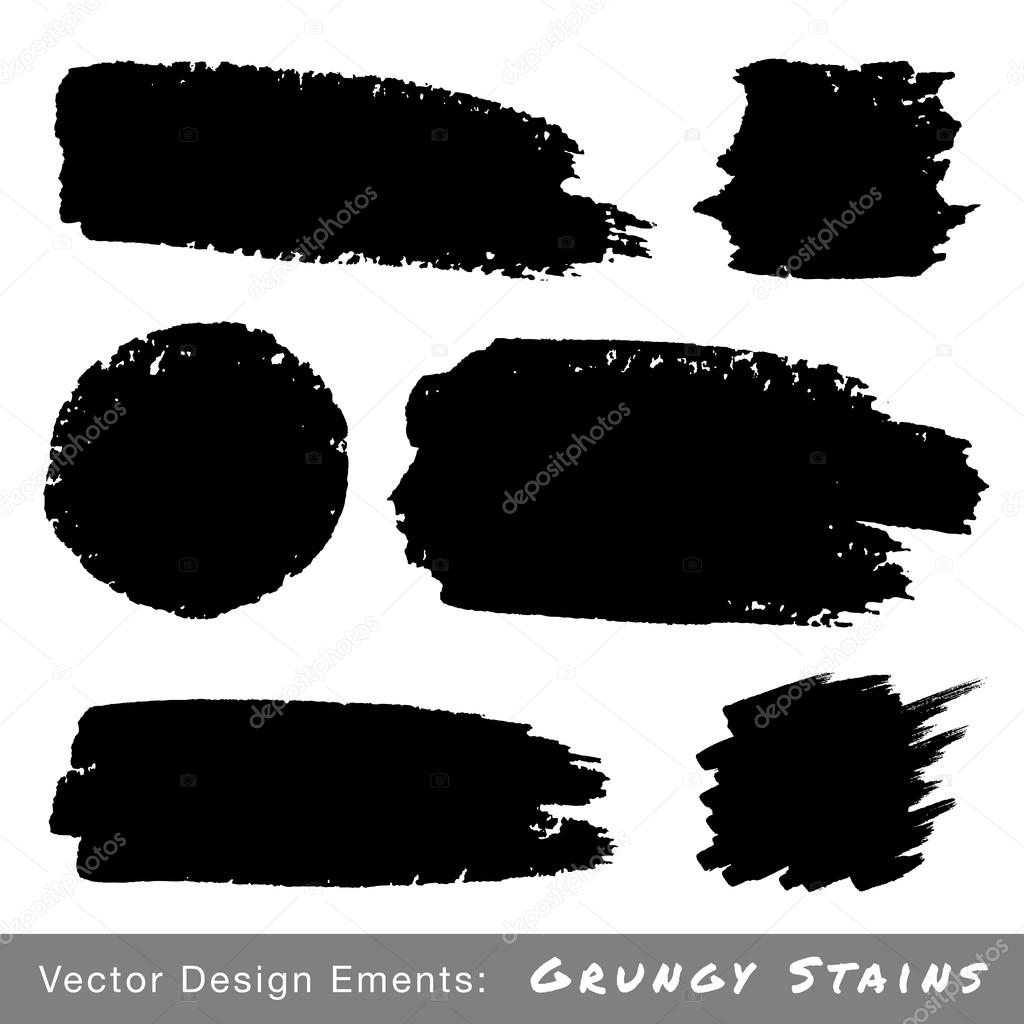 Set of Hand Drawn Grunge backgrounds.