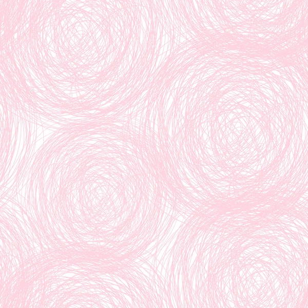 Růžovo - bílé Klikyháky bezešvé pattern — Stockový vektor