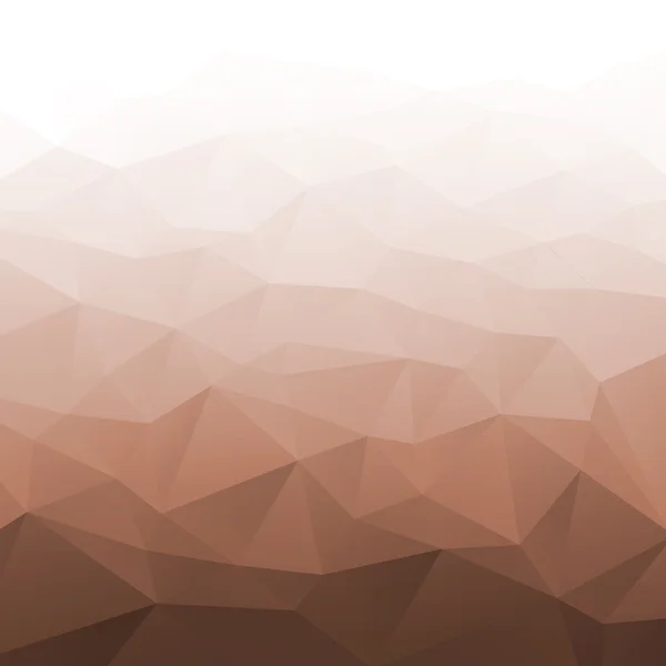 Résumé dégradé brun fond géométrique . — Image vectorielle