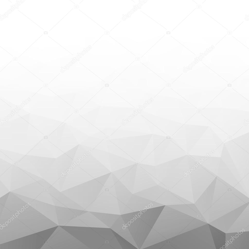 Abstract Gradient Gray White Geometric Background.