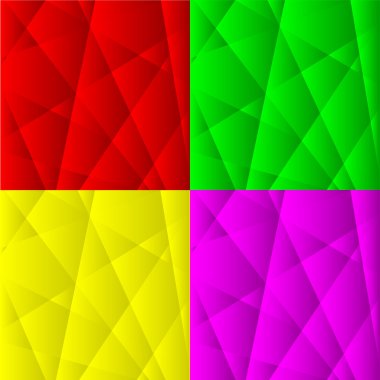 Soyut geometrik arkaplan kümesi.