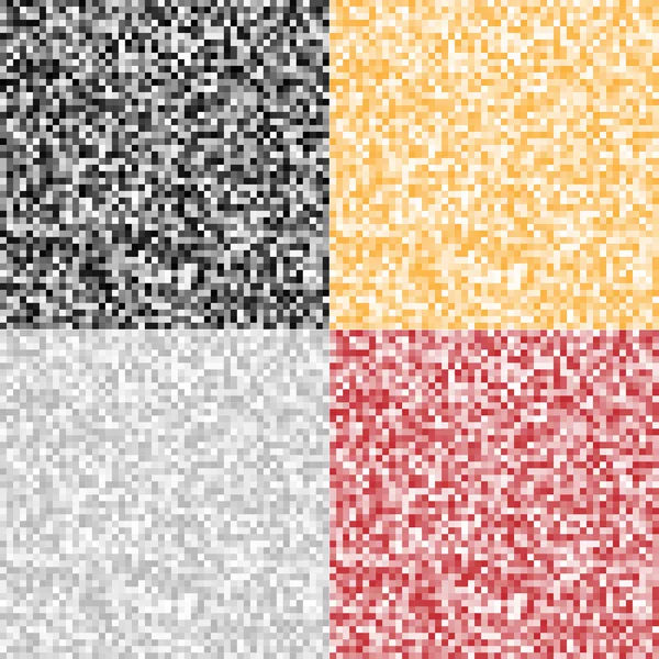 Ensemble de fonds abstraits Pixel — Image vectorielle