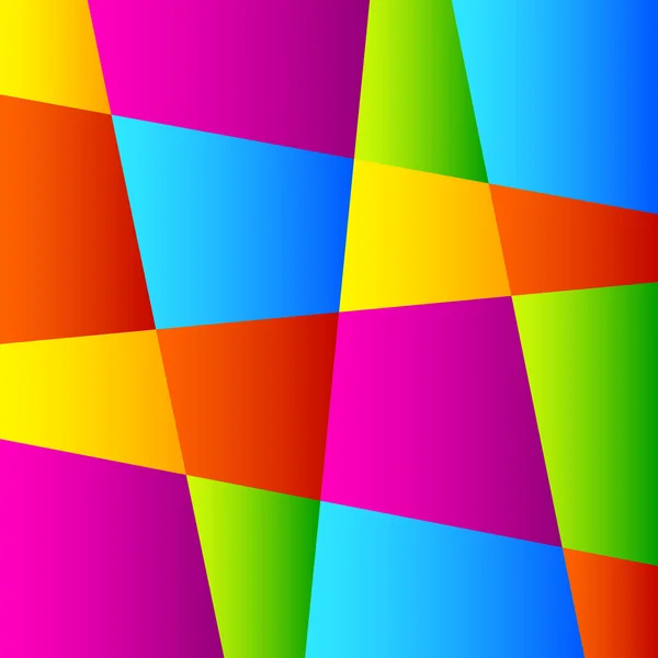 Abstraktní barevné geometrické pozadí. — Stockový vektor