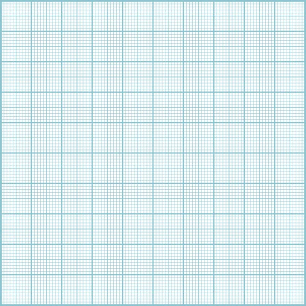 Blauer Millimeter Papierhintergrund. — Stockvektor