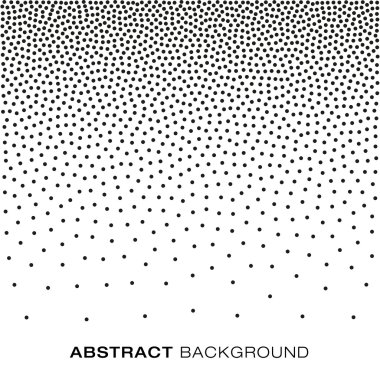 Abstract Gradient Halftone Dots Background clipart