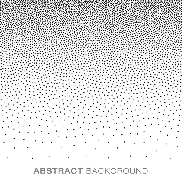 Abstract Gradient Halftone Dots Background