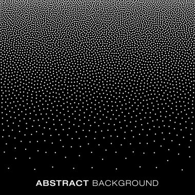 Soyut degrade yarı ton Snow Flake noktalar arka plan