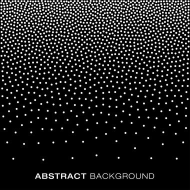 Soyut degrade yarı ton Snow Flake noktalar arka plan