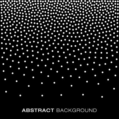 Soyut degrade yarı ton Snow Flake noktalar arka plan