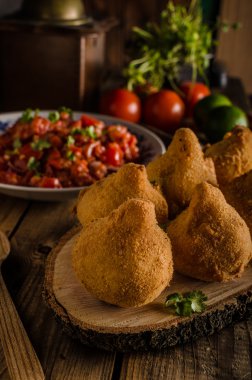 Brezilya sokak gıda Coxinhas