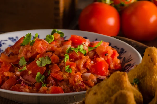 Comida callejera brasileña Coxinhas — Foto de Stock