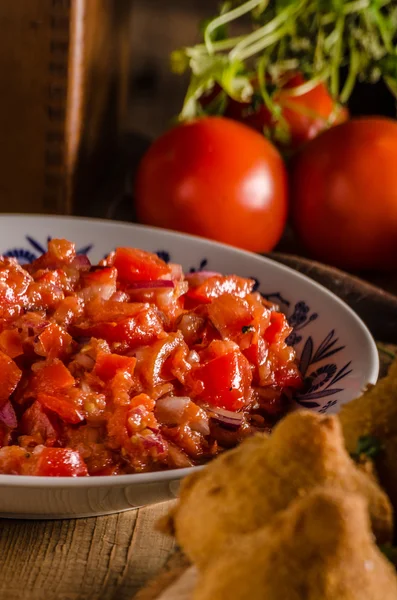 Comida callejera brasileña Coxinhas — Foto de Stock