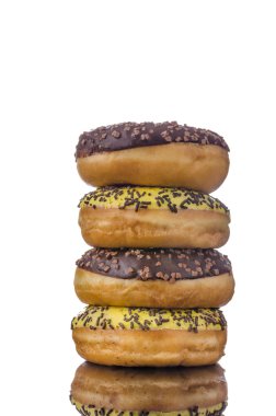 Çörek yansıma masada