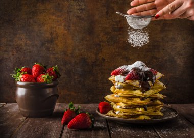 Özgün Belçika waffle