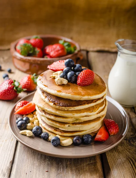 Ursprungliga amerikanska pannkakor — Stockfoto