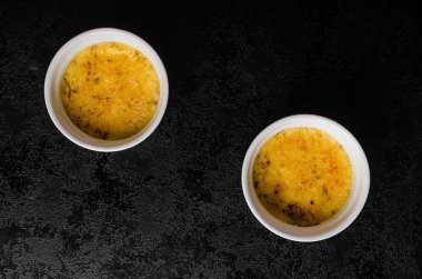 lezzetli Creme brulee