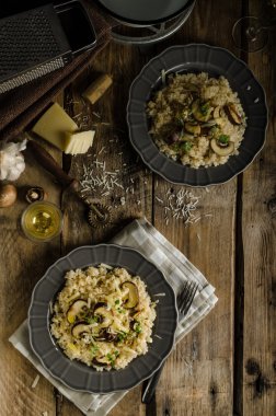 Orijinal İtalyan risotto