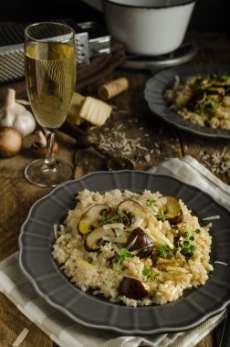 Orijinal İtalyan risotto
