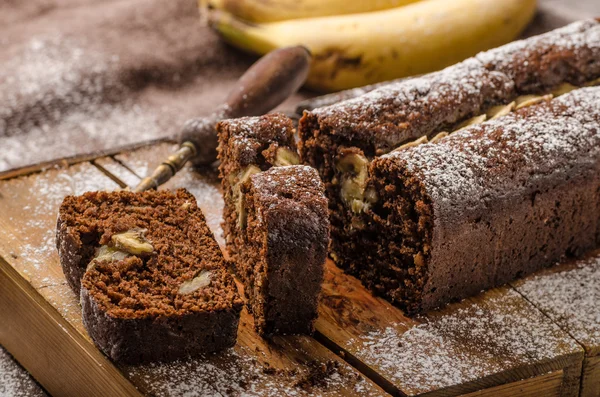 Pan de plátano casero — Foto de Stock