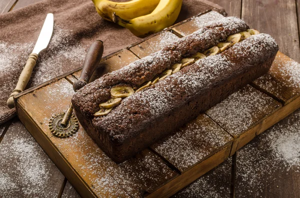 Homemade banana bread — Stock Photo, Image