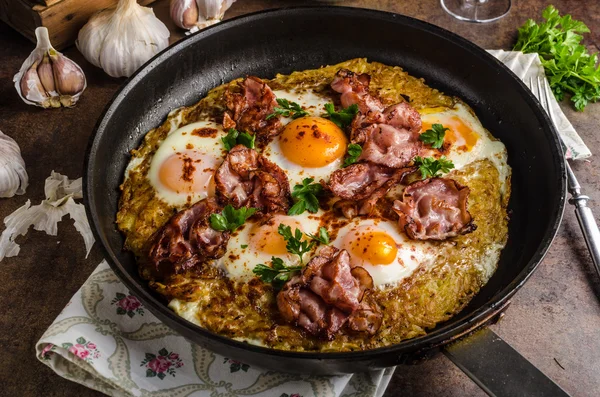 Batata americana Hash Browns — Fotografia de Stock