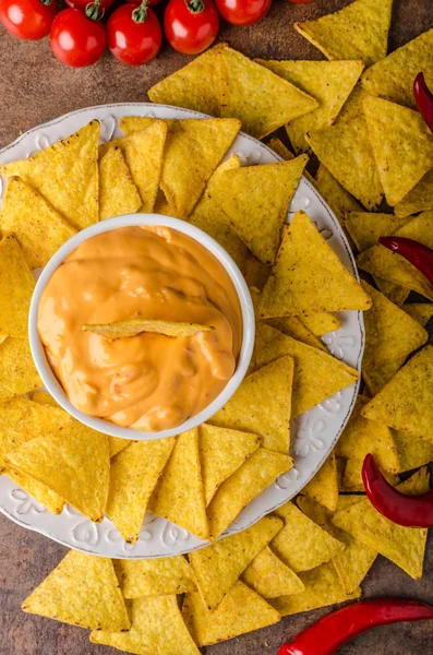 Tortilla con dos salsas — Foto de Stock