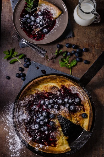 Dutch style pancake — Stock Photo, Image