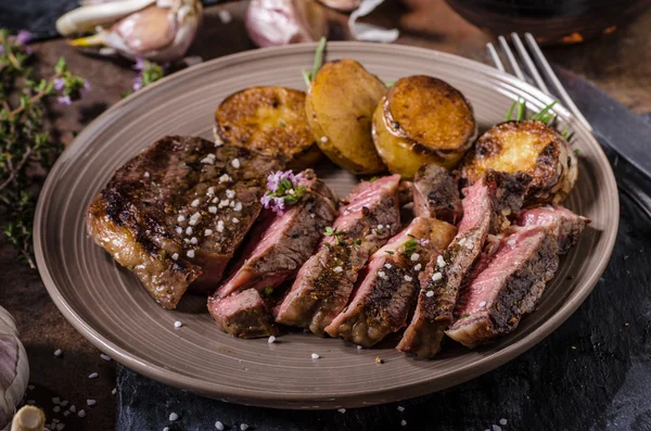 Rib Eye Steak — Φωτογραφία Αρχείου